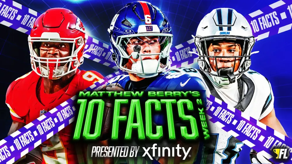 Matthew Berry's 10 Facts You Need To Know Before Week 2 In Fantasy Football