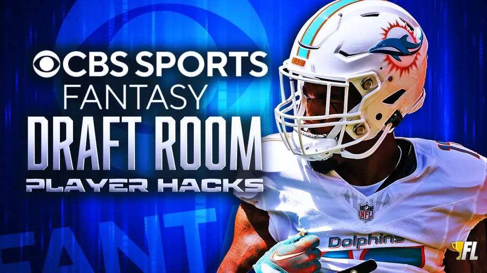 CBS Fantasy Football Draft Room Player Hacks: Best ADP Values