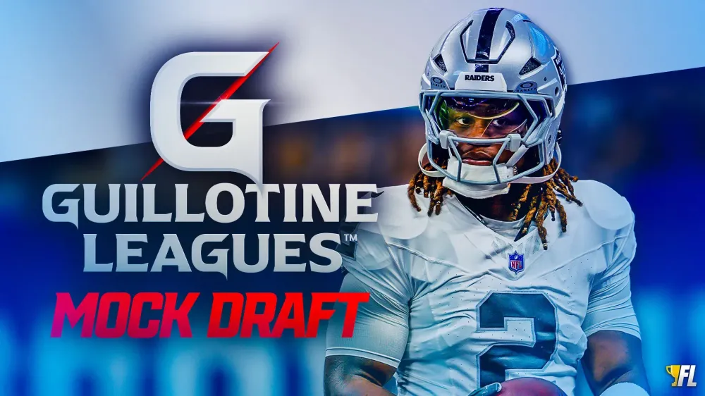 Guillotine Leagues™ Fantasy Football Mock Draft: Building Around Ashton Jeanty At 1.16